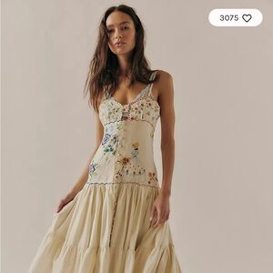NWT Bali Forget Me Not Midi Dress Free People